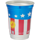 Top Cup by Ball™ America 250th Aluminum Cup 16oz — USA — decorated left angle — 14