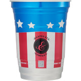 Top Cup by Ball™ America 250th Aluminum Cup 16oz — USA — decorated front view — 2
