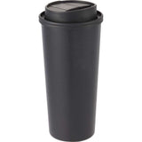 Oscar 16 oz Vacuum Insulated Tumbler with Slide Lid — Black (BK) — blank right angle — 32