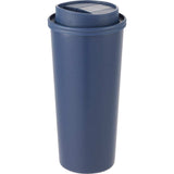 Oscar 16 oz Vacuum Insulated Tumbler with Slide Lid — Navy (NY) — blank left angle — 25