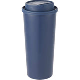 Oscar 16 oz Vacuum Insulated Tumbler with Slide Lid — Navy (NY) — blank right angle — 24