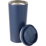 Oscar 16 oz Vacuum Insulated Tumbler with Slide Lid — Navy (NY) — blank detail view — 22