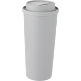 Oscar 16 oz Vacuum Insulated Tumbler with Slide Lid — Stone (ST) — blank right angle — 16