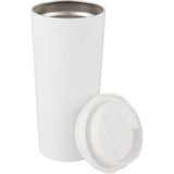 Oscar 16 oz Vacuum Insulated Tumbler with Slide Lid — White (WH) — blank detail view — 6