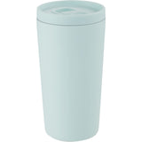 Carissa 14 oz Vacuum Insulated Tumbler with Slide Lid — Blue Agave — blank right angle — 35
