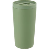 Carissa 14 oz Vacuum Insulated Tumbler with Slide Lid — Sage (SG) — blank left angle — 8