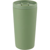 Carissa 14 oz Vacuum Insulated Tumbler with Slide Lid — Sage (SG) — blank back view — 6