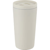 Carissa 14 oz Vacuum Insulated Tumbler with Slide Lid — Tofu (TOFU) — blank left angle — 29