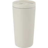 Carissa 14 oz Vacuum Insulated Tumbler with Slide Lid — Tofu (TOFU) — blank right angle — 28