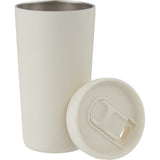Carissa 14 oz Vacuum Insulated Tumbler with Slide Lid — Tofu (TOFU) — blank detail view — 26