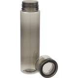 Skinny Mini 10 oz Recycled Bottle — Black (BK) — blank detail view — 13