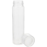 Skinny Mini 10 oz Recycled Bottle — Clear (CL) — blank detail view — 20