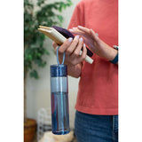 Skinny Mini 10 oz Recycled Bottle — Slate (SLA) — blank product view — 2