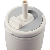 Tango 20 oz Double Wall Tumbler with Silicone Straw — Tan (TN) — blank detail view — 6