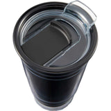 Mipsy 16 oz Recycled Double Wall Tumbler — Black (BK) — blank detail view — 14