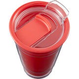 Mipsy 16 oz Recycled Double Wall Tumbler — Red (RD) — blank detail view — 5