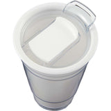Mipsy 16 oz Recycled Double Wall Tumbler — White (WH) — blank detail view — 24