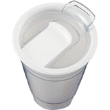Mipsy 16 oz Recycled Double Wall Tumbler — White (WH) — blank detail view — 23