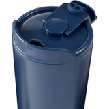 Alivia 16 oz Recycled Vacuum Insulated Tumbler — Navy (NY) — blank detail view — 41