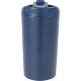 Alivia 16 oz Recycled Vacuum Insulated Tumbler — Navy (NY) — blank front view — 39