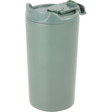 Alivia 16 oz Recycled Vacuum Insulated Tumbler — Sage (SG) — blank left angle — 19