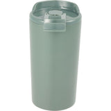 Alivia 16 oz Recycled Vacuum Insulated Tumbler — Sage (SG) — blank back view — 17