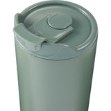 Alivia 16 oz Recycled Vacuum Insulated Tumbler — Sage (SG) — blank detail view — 15