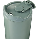 Alivia 16 oz Recycled Vacuum Insulated Tumbler — Sage (SG) — blank detail view — 14