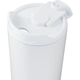 Alivia 16 oz Recycled Vacuum Insulated Tumbler — White (WH) — blank detail view — 32