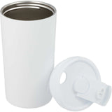Alivia 16 oz Recycled Vacuum Insulated Tumbler — White (WH) — blank detail view — 34