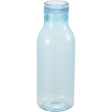 Meka 18 oz RPET Single Wall Sports Bottle — Blue (BL) — blank back view — 11