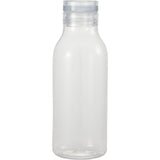 Meka 18 oz RPET Single Wall Sports Bottle — Clear (CL) — blank front view — 19