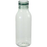 Meka 18 oz RPET Single Wall Sports Bottle — Green (GR) — blank front view — 3