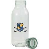 Meka 18 oz RPET Single Wall Sports Bottle — Green (GR) — decorated detail view — 2