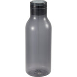 Meka 18 oz RPET Single Wall Sports Bottle — Smoke (SM) — blank front view — 13