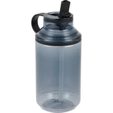 Zach 22 oz RPET Flip-Straw Sports Bottle — Smoke (SM) — blank left angle — 10