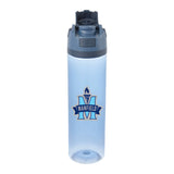 Reef 30oz Recycled Tritan Bottle — Midnight Blue — decorated front view — 2
