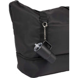 Mini 4 oz Keychain Straw Tumbler — Black (BK) — blank product view — 63