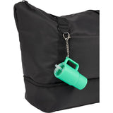 Mini 4 oz Keychain Straw Tumbler — Green (GR) — blank product view — 39