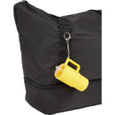 Mini 4 oz Keychain Straw Tumbler — Yellow (YW) — blank product view