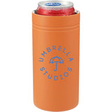 Sherpa 12oz Vacuum Tumbler & Slim Can Insulator — Autumn Orange(AUOR) — decorated product view — 8