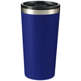 Thor 16oz Tumbler — Blue (BL) — blank front view — 14
