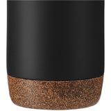 Valhalla 16oz Tumbler With Plastic Inner — Black (BK) — blank product view — 16