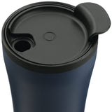 Valhalla 16oz Tumbler With Plastic Inner — Navy (NY) — blank product view — 7