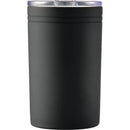 Sherpa 11oz Vacuum Tumbler & Insulator — Black (BK) — blank front view