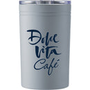 Sherpa 11oz Vacuum Tumbler & Insulator — Gray (GY) — decorated front view