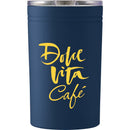 Sherpa 11oz Vacuum Tumbler & Insulator — Navy (NY) — decorated front view
