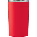 Sherpa 11oz Vacuum Tumbler & Insulator — Red (RD) — blank front view