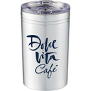 Sherpa 11oz Vacuum Tumbler & Insulator — Silver (SL) — decorated product view