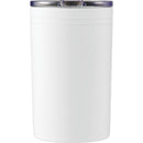 Sherpa 11oz Vacuum Tumbler & Insulator — White (WH) — blank front view